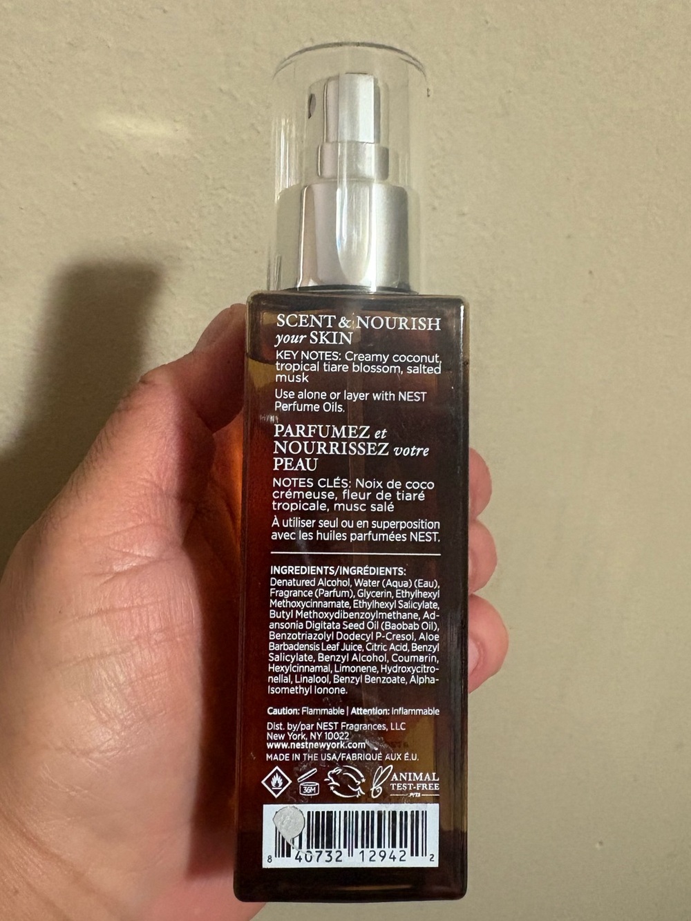 NEST Fragrances Balinese Coconut Body Mist  Brand New Factory Sealed. - Picture 4 of 8
